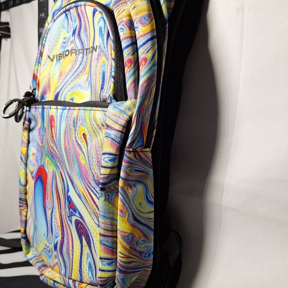 Vibedration Hydration Backpack with bladder - swirls - Used - Picture 3 of 12